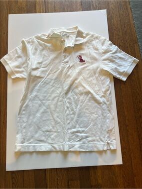 White Ole Miss Polo